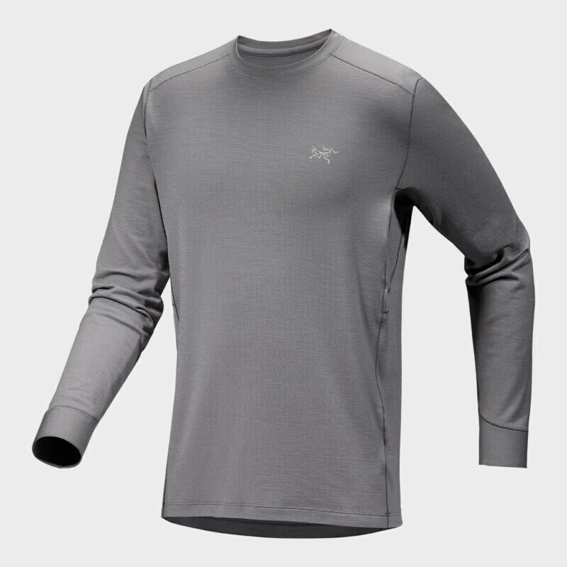 ARC'TERYX 始祖鸟 Rho Merino Wool 羊毛圆领紧身内衣 内穿运动衫