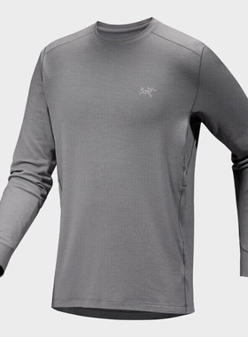 ARC'TERYX 始祖鸟 Rho Merino Wool 羊毛圆领紧身内衣 内穿运动衫