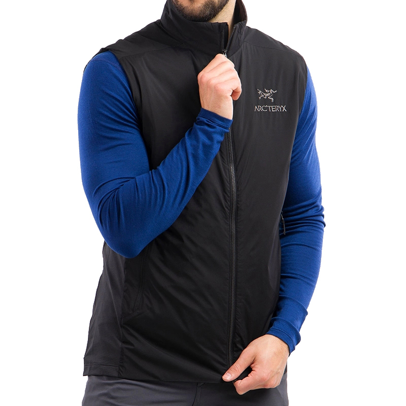 ARCTERYX/始祖鸟Atom  Vest男款保暖轻型户外棉服马甲背心