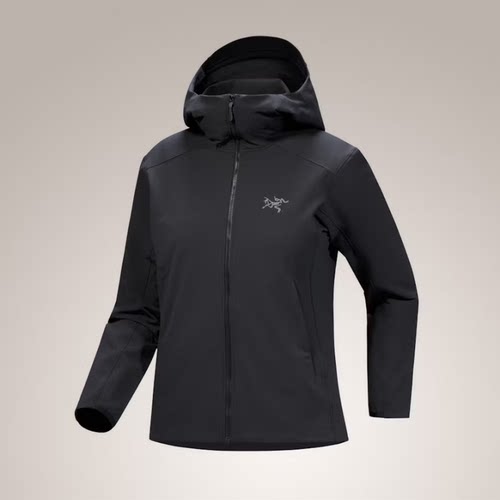 ARC'TERYX 始祖鸟 GAMMA HOODY 女子 防风软壳 户外运动连帽夹克