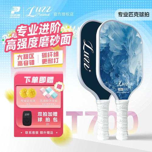 碳纤维高端专业LUZZ匹克球球拍