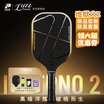 Luzz碳纤维热压专业匹克球拍