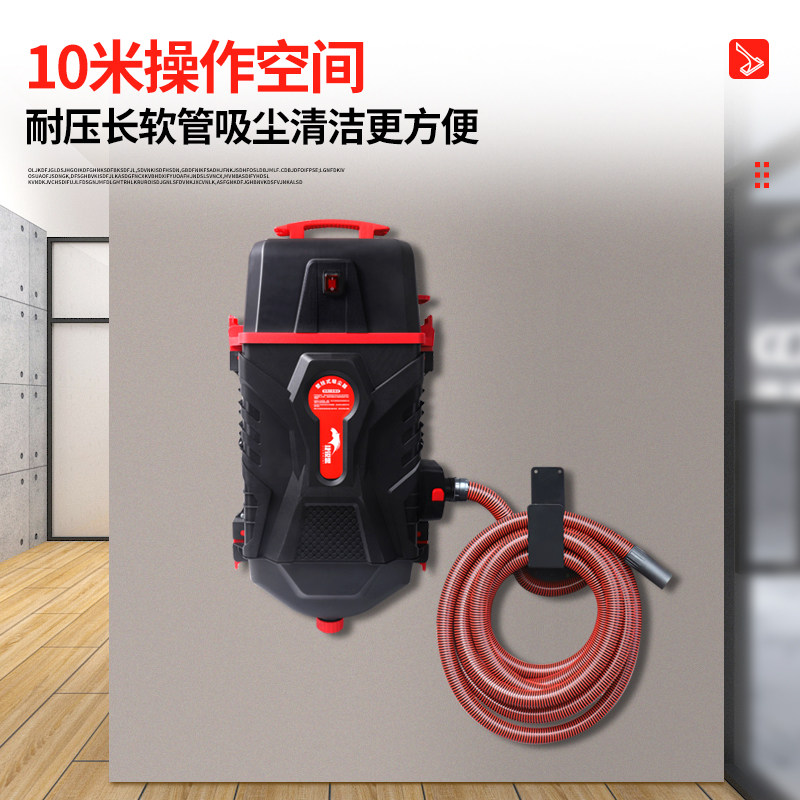壁挂式吸尘器洗车房4S店吸尘z机汽车美容店商用专用挂墙挂壁美容