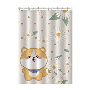 卫生间窗b帘免打孔厕所浴室小窗户遮挡帘防窥防水防走光免打孔安