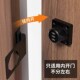室内插销门 明装 免打孔门扣90度房m门密码 锁厕所柜子锁扣搭扣老式