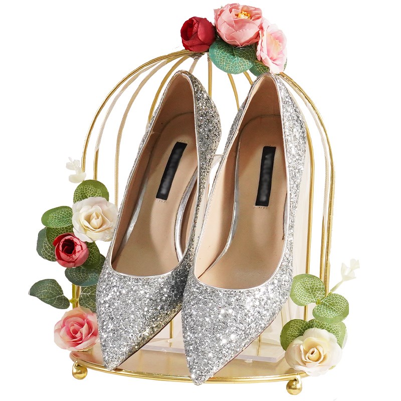 婚鞋盒接亲游戏道具创意结婚鸟笼盒E结婚盒子套圈婚礼堵门鞋盒神