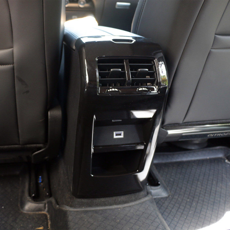 雪铁龙凡尔赛C5X后排q出风口防踢罩 空调出风口装饰内饰改装专用