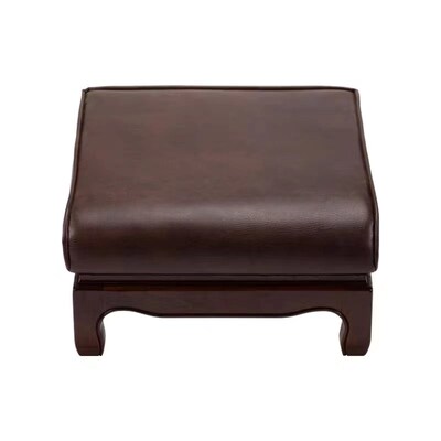 实木拜垫皮革拜垫j家用跪垫拜椅礼佛禅修寺院打坐加厚坐垫磕头蒲