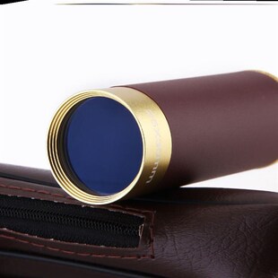 单孔海盗拉伸缩式便携q单筒望远镜高清高倍夜视儿童加勒比复古礼