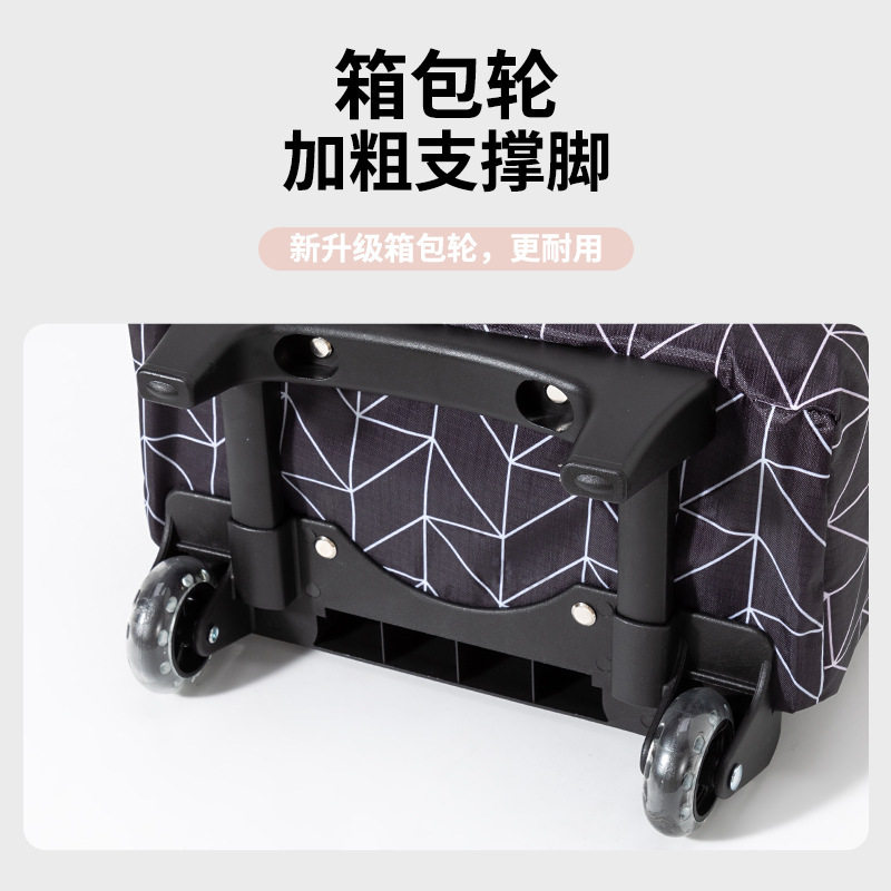 拉杆超市买菜购物车拉车便携购物