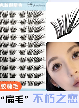 【不朽之恋】假睫毛神奇初学者隐形学生日系薄片混合免卸神器