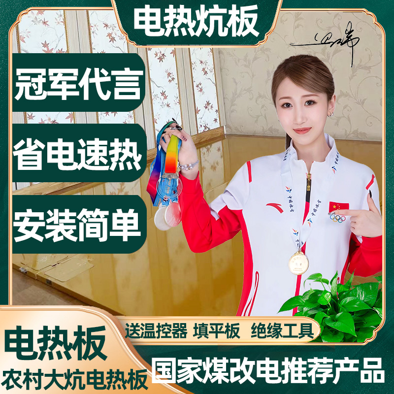 电热板家用电炕可调温农村土炕大炕碳纤维电热炕榻榻米板床电暖炕