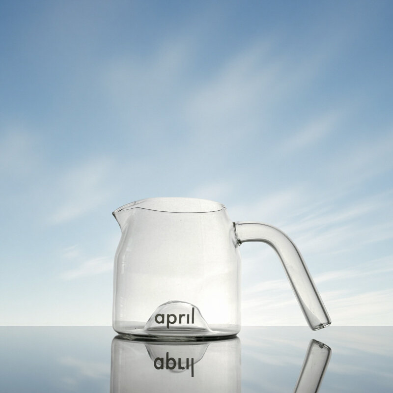 April同款四月滤杯分享壶 500ml大容量玻璃咖啡壶轻奢