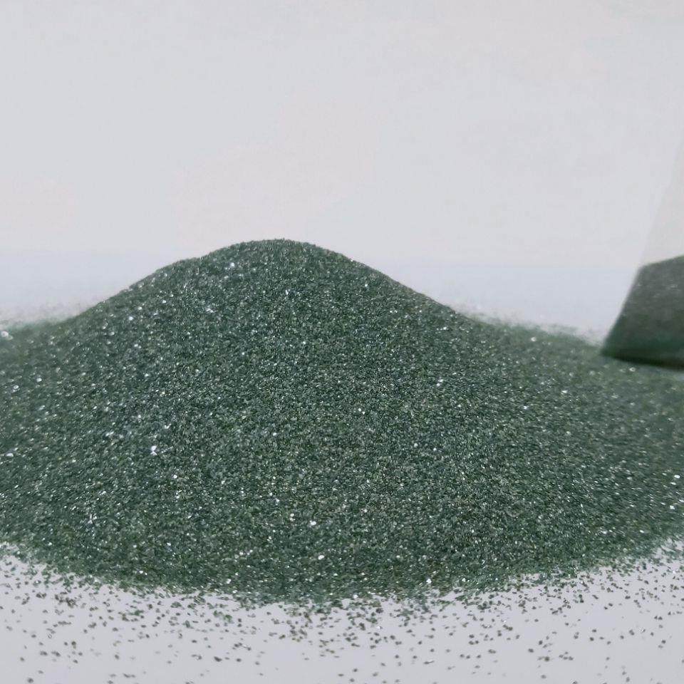 绿碳化硅磨料绿色金刚砂颗粒除锈玉石珠宝抛光玻璃喷砂