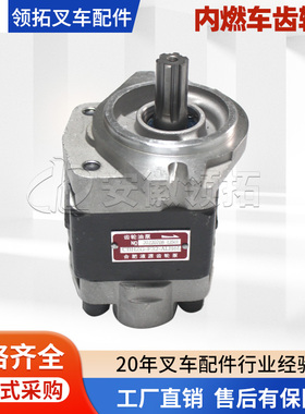 叉车配件原装正品合肥液源内燃车齿轮泵CBHZG-F32-ALH6L现货