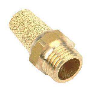 气动接头铜消声器长头降噪电阀消音器BSL-M5 1 2 3 4 6消声器