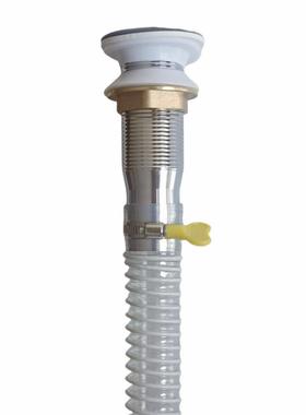 32下水管道 橙色新料排水管卫生间面盆洗衣池下水器落水软管 配件