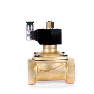 2W系列常开电磁阀水阀全铜气阀4分6分1寸1.2寸2寸AC220VDC24V现货