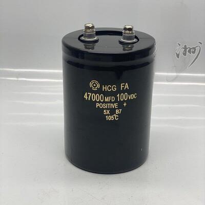 100V68000UF 螺柱焊机电解电容 47000UF 电解电容 75 90 尺寸现货