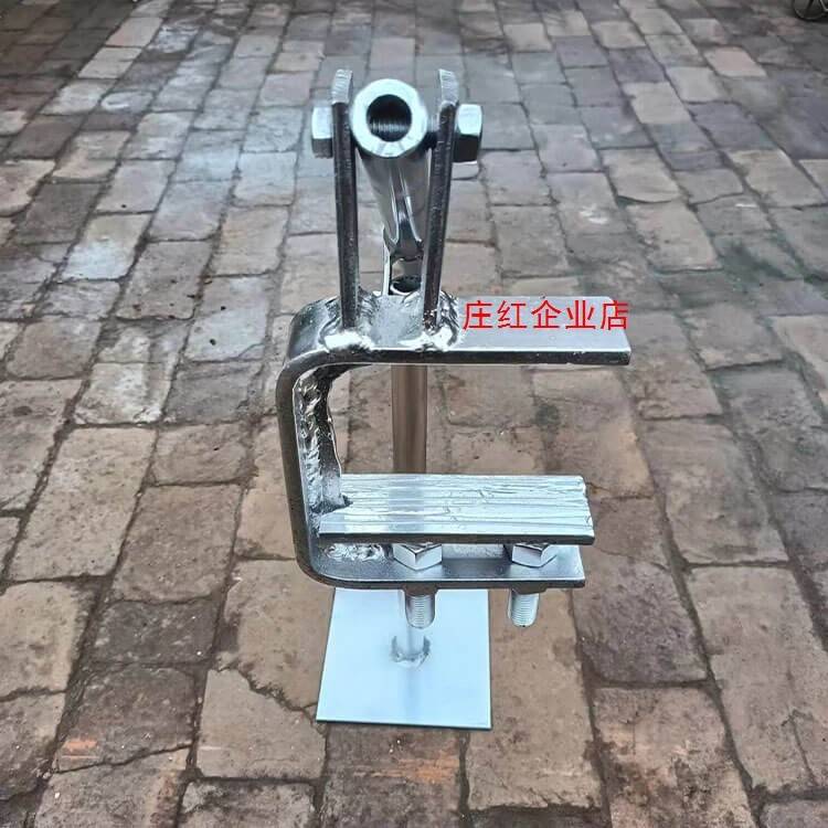 柱蕉竹子拔杆神器杠起竹起重器拔起水泥钢管木桩杆U拔竿三角铁方
