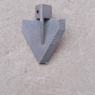 植树挖坑机钻头尖 打坑机钻头尖挖洞机器打桩机配件 撒粪机配件