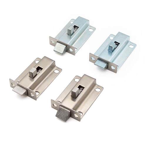 自动弹簧插销卡扣自动回弹复位锁扣自锁插销门锁门窗撞击碰锁门栓