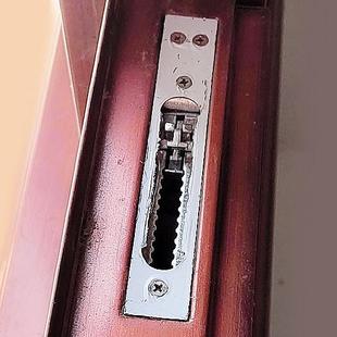 老式 不锈钢天地暗插销隐藏设计肯德基门防火门子母门杆678寸 齿式