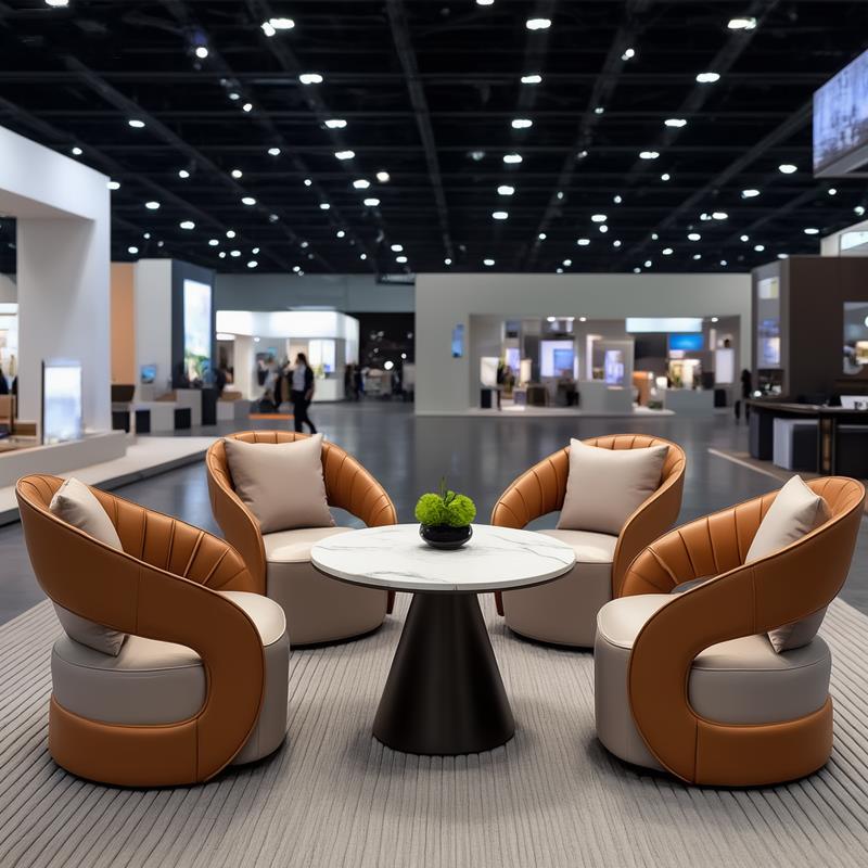 需定制商务洽谈沙发组合售楼处酒店大堂接待美容院会客休息区卡座