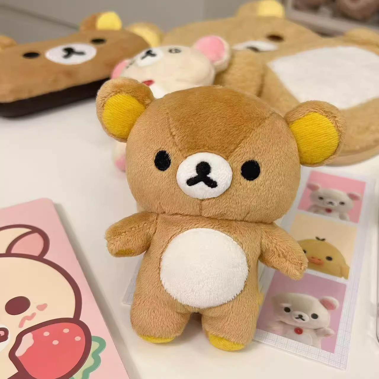 可爱轻松熊公仔rilakkuma玩偶毛绒玩具包挂件送男女朋友生日礼物