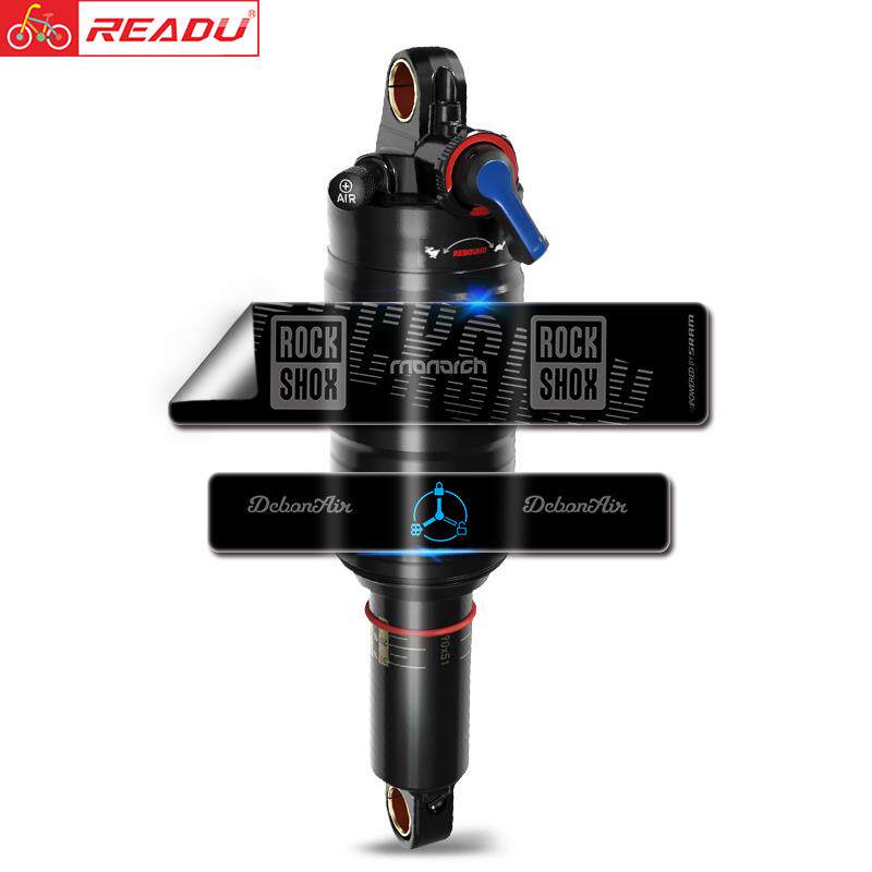 2020-Rockshox Monarch RT3后胆贴自行车单车后避震贴纸防水防晒