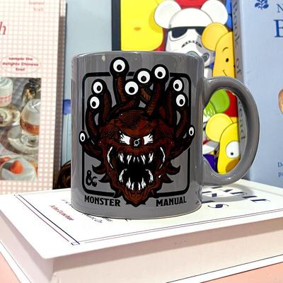 原单龙与地下城DND恶龙创意陶瓷咖啡马克杯子Mug游戏周边大容量