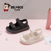 简约百搭儿童凉鞋 公主鞋 2025夏小淑女风软底女童凉鞋 开心米奇童鞋