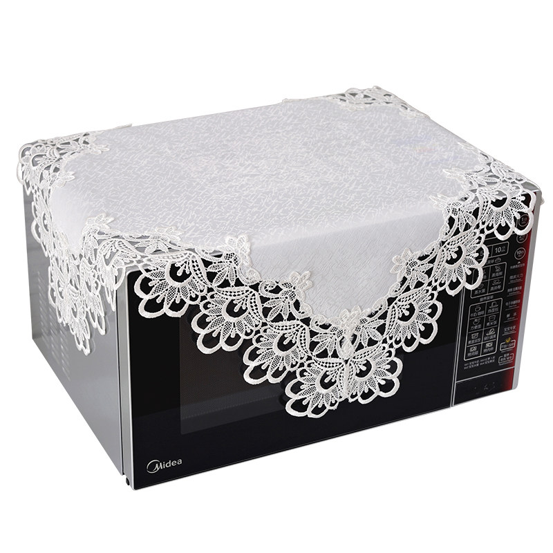 速发白色立式防尘空调罩视柜机头巾 电 机冰箱床盖柜家电多用盖布