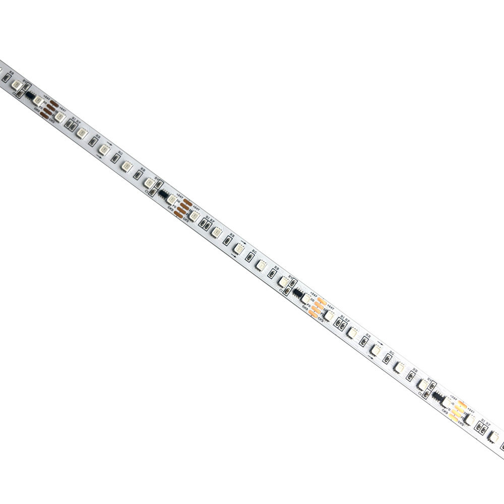 LED3535RGB幻彩灯条断点续传120灯96灯全彩灯带8mm流水跑马线条灯