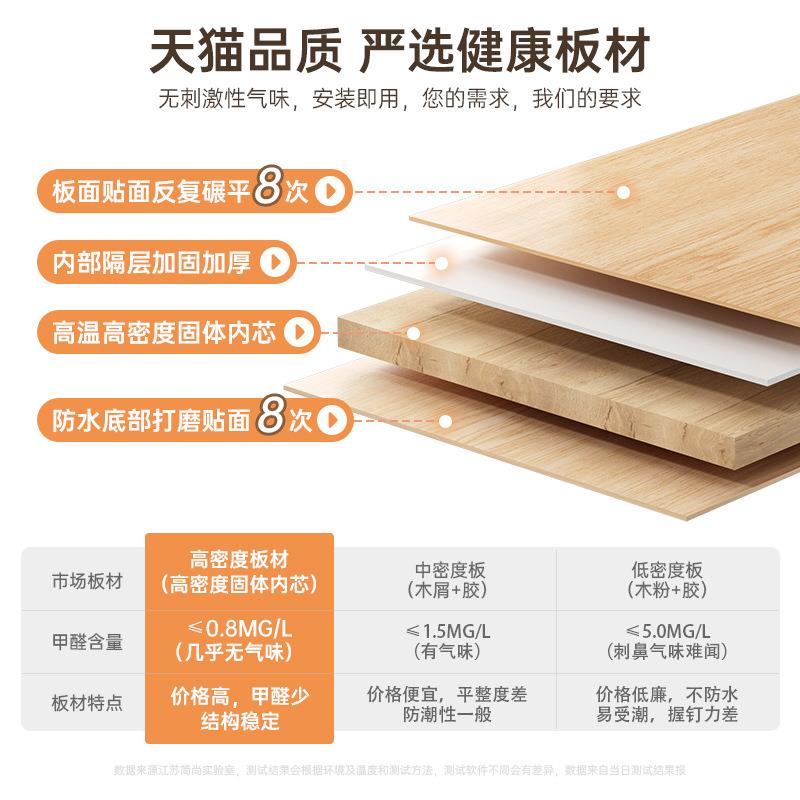 梳妆台卧室简约现代2025新款轻奢收纳斗柜一体小户型化妆镜化妆桌