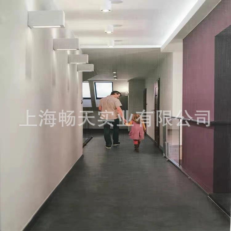 洁福pvc塑胶地板灰岩展厅学校办公室专用防滑地胶环保耐磨地板贴