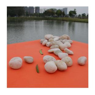 南京雨花石精品高抛光鹅卵石庭院造景铺路黑白黄红五彩天然小石头