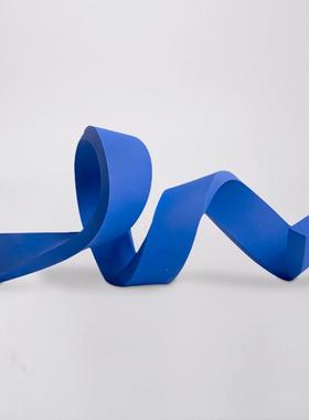 飘带形摆件北欧简约创意家居酒店样板房客厅玄关餐厅艺术彩带饰品