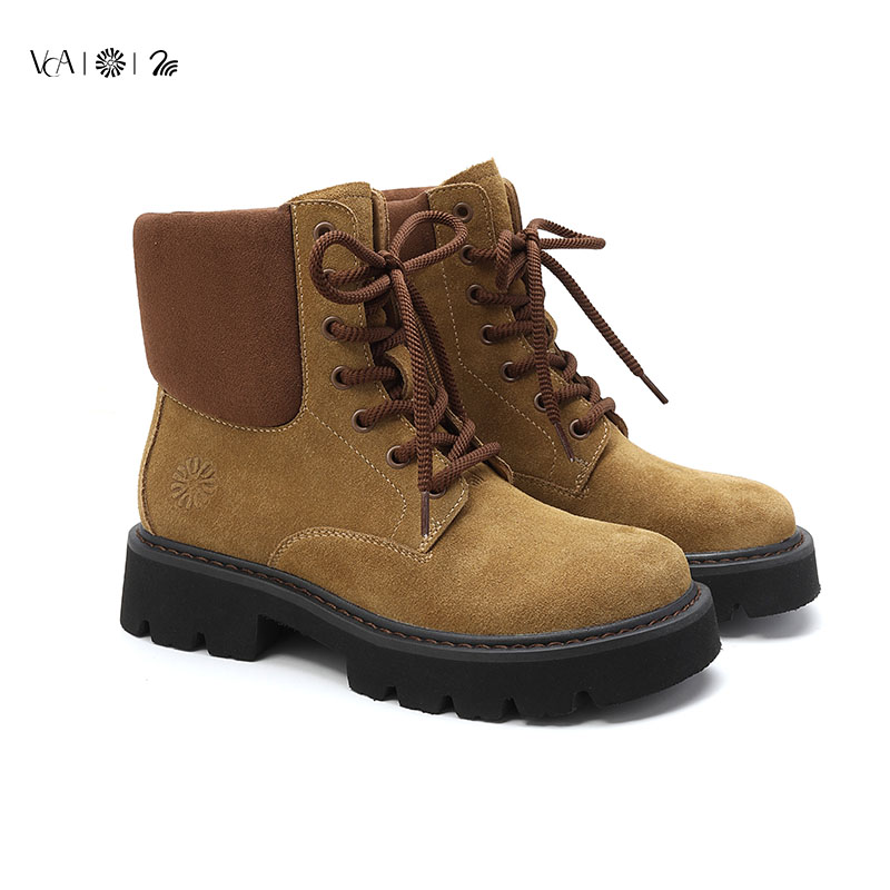 VCA（女鞋）【天鹅SWAN 联名款】马丁靴 复古新品轻便百搭男女款