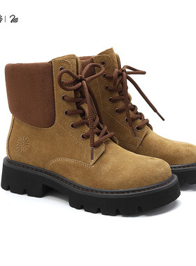 VCA（女鞋）【天鹅SWAN 联名款】马丁靴 复古新品轻便百搭男女款