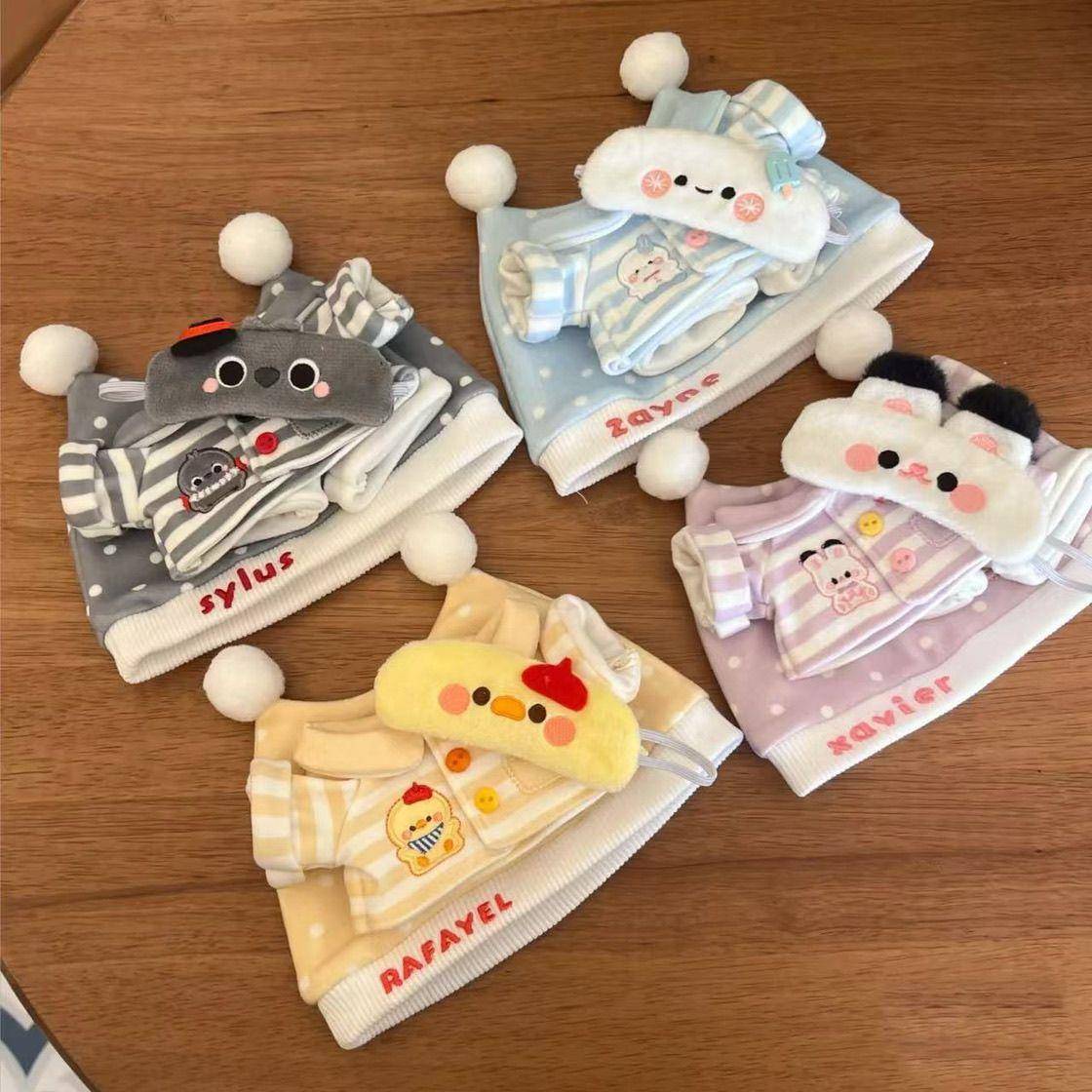 恋与深空沈星回秦彻黎深祁煜属性20cm棉花娃娃衣服原创同人娃衣