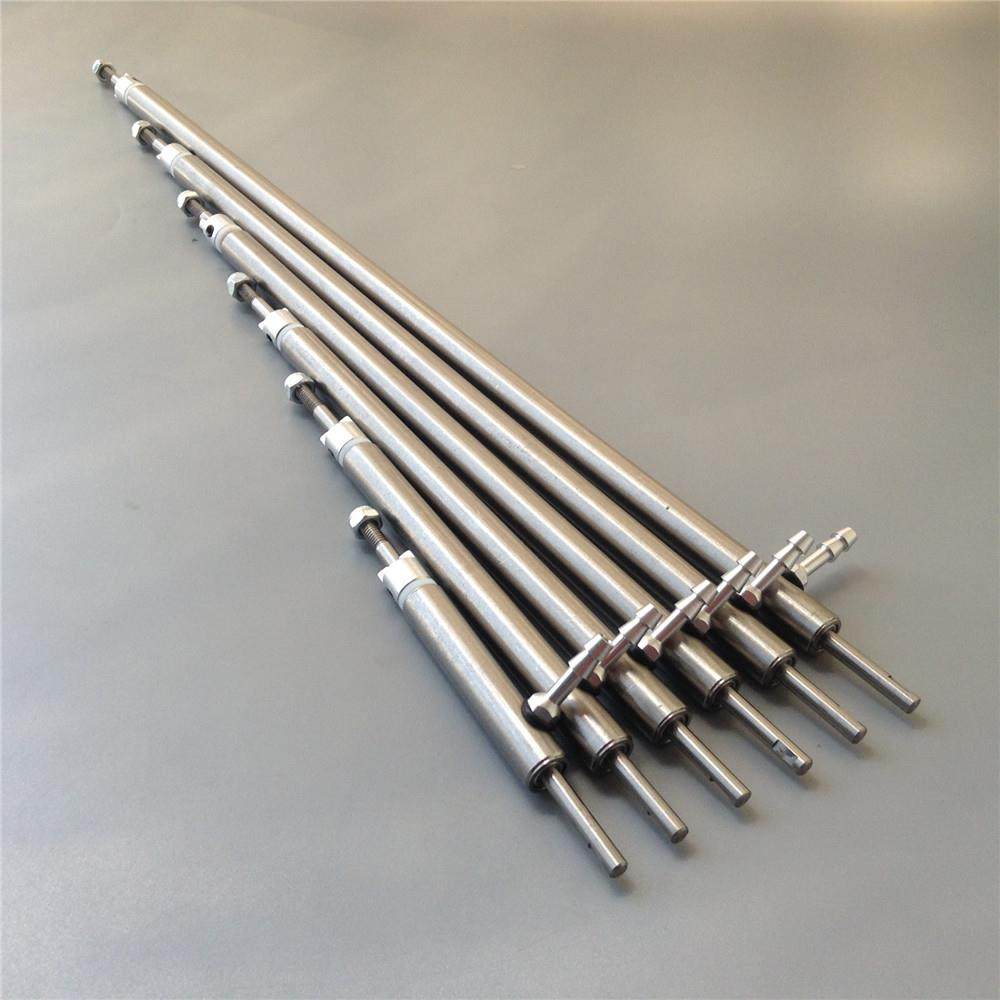 防水4mm不锈钢传动轴带油嘴 拉网船打窝船 遥控船模 密封轴系总成