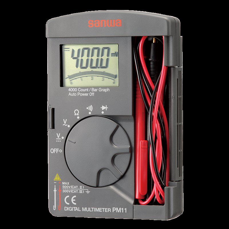SANWA三和PM11口袋式数字万用表携带Pocket digital multimeter