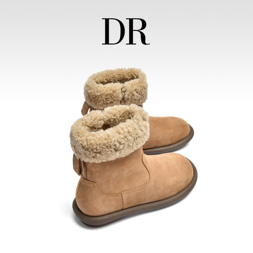 真羊羔绒羊毛雪地靴加厚毛毛鞋