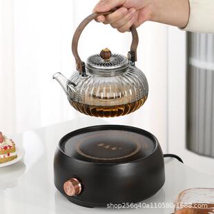 炉玻璃煮茶壶新电陶炉煮具茶器水壶烧家用泡茶专C12用茶茶炉 围款