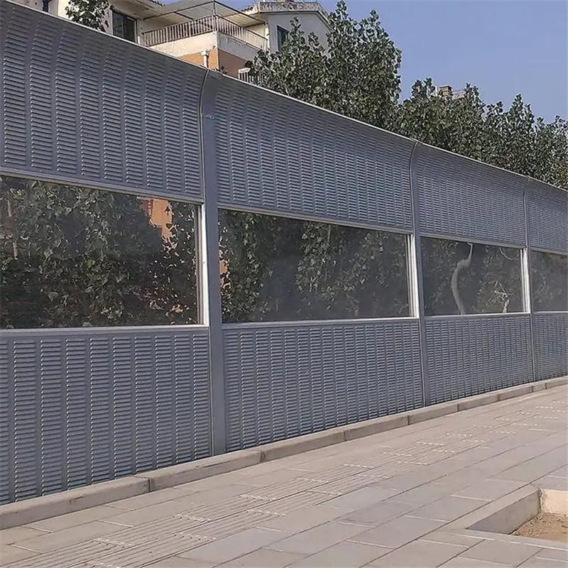 路基金属百叶声屏障隔音降噪