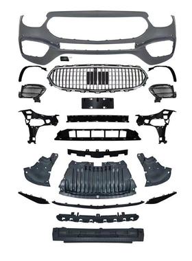 E63款包围保险杠适用于奔驰E级W213行政版立标E300改装AMG款2022