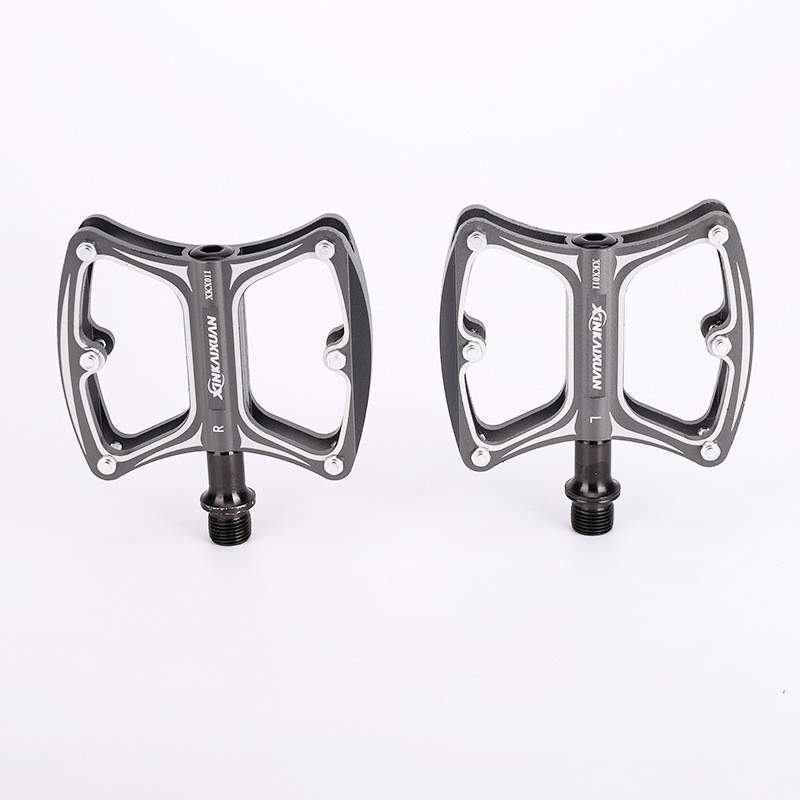 XKX011超润脚踏自行车骑行脚踏一对六培林脚踏黑色红色钛色
