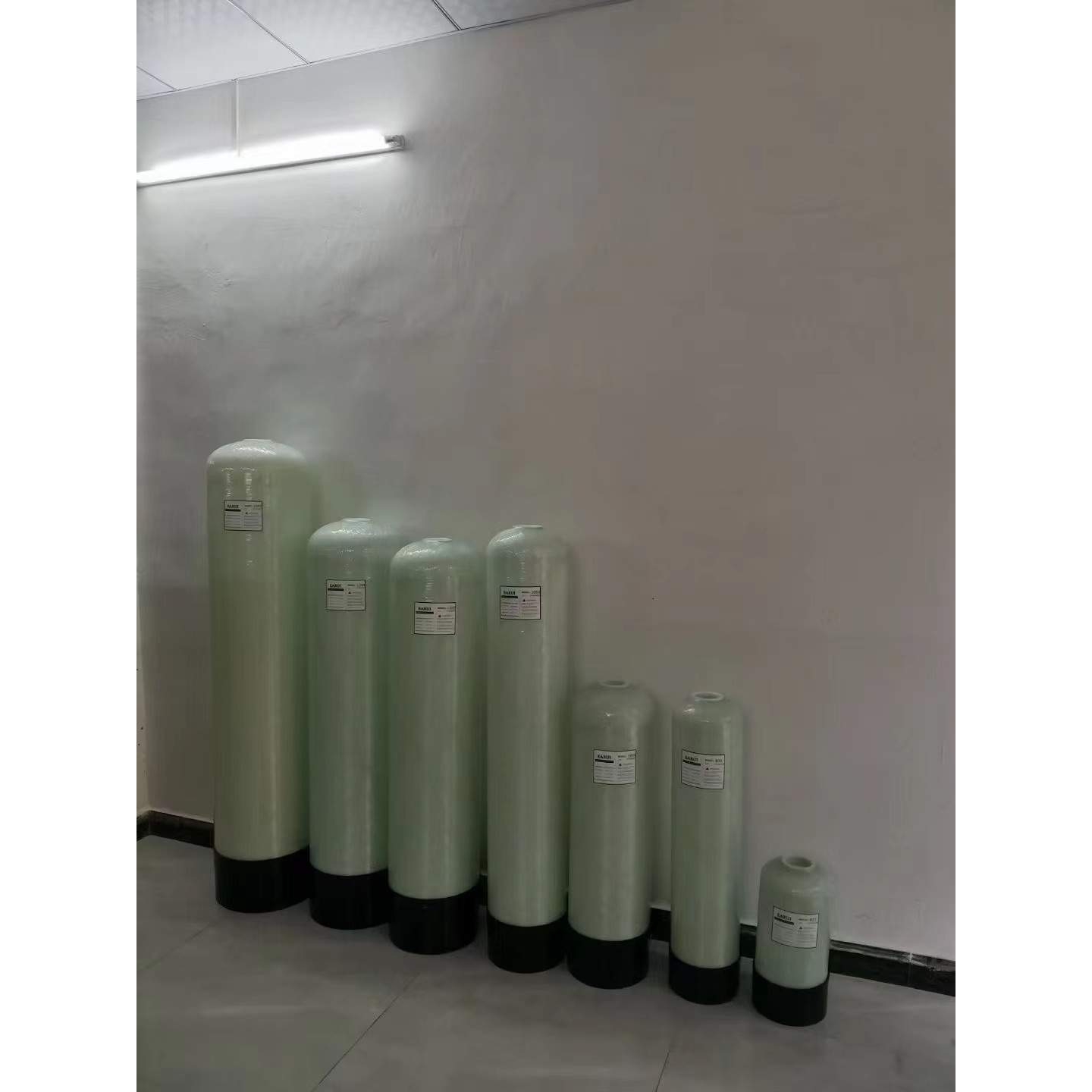 树脂罐玻璃钢罐水处理过滤器玻璃钢桶反渗透设备水处理设备