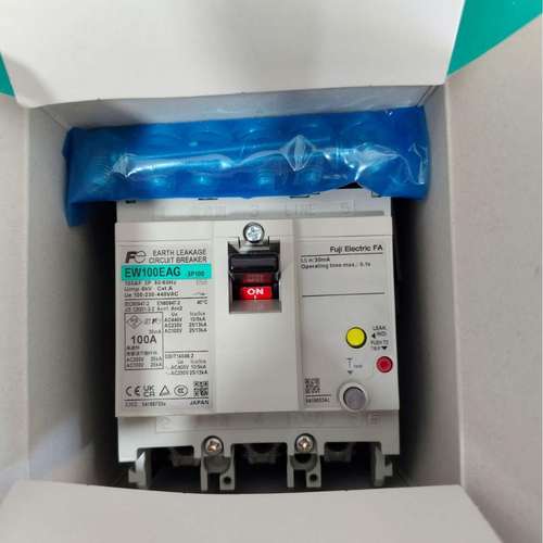富士漏电断路器EW100EAG 3P 100A 75A  63A  60A 50A  30MA 开关